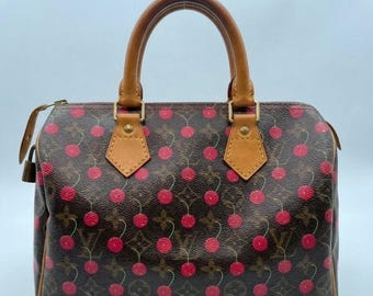Bolso Speedy Cherry auténtico de Louis Vuitton vintage