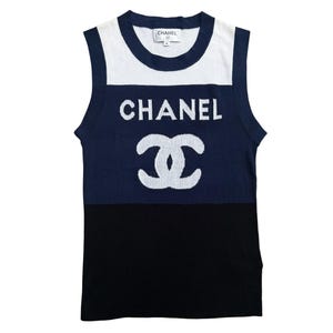 Chanel Tank Tops - Etsy