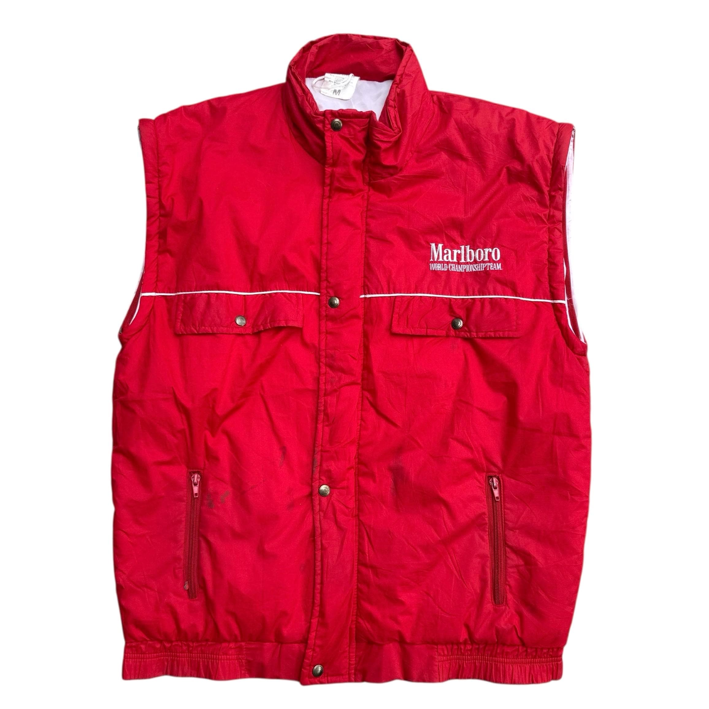 Vintage Marlboro World Championship Team Racing Team Jacket Made 