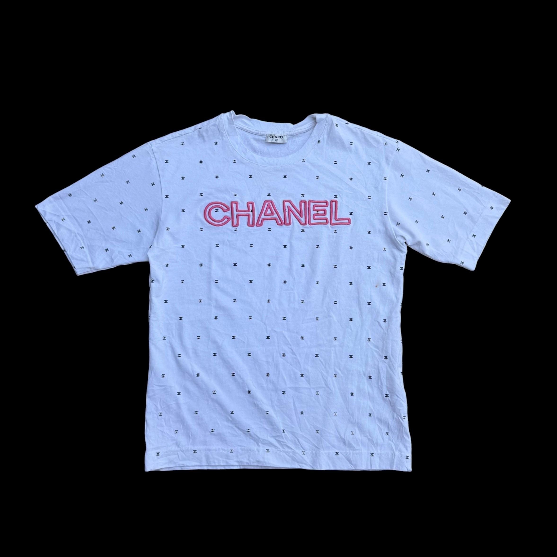 ★CHANEL No.5 ロゴ Tシャツ ホワイト M Chanel no 5 t shirt - Etsy 日本