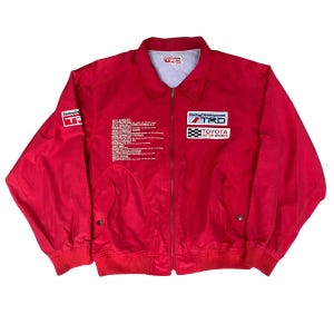 Vintage Toyota Racing Development Trd Jacket