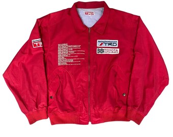 Vintage Toyota Racing Development Trd Jacket