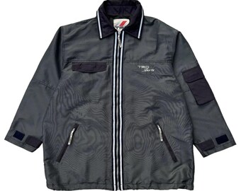 Vintage Toyota Racing Development Trd Reflective Jacket