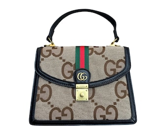 Vintage Gucci Ophidia Flap Top Handle Handbag