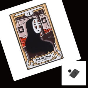 Studio Ghibli Tarot Emaljnålar Set: Totoro, Spirited Away, Prinsessan Mononoke bild 6