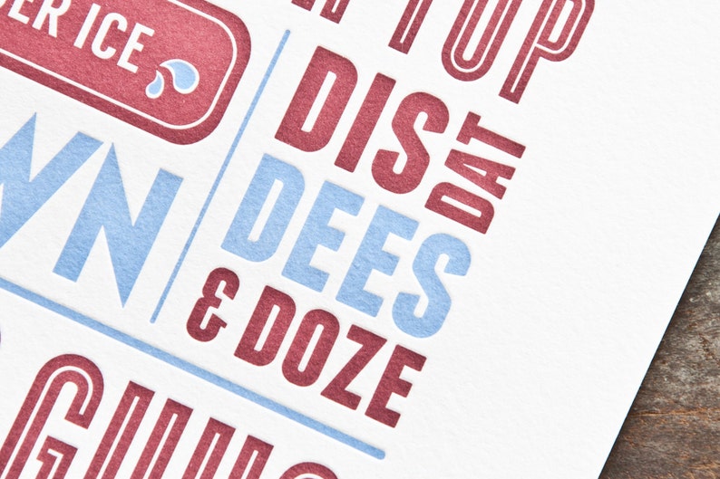 Philly Slang Prints / Philadelphia Pride Print / Gift for Etsy