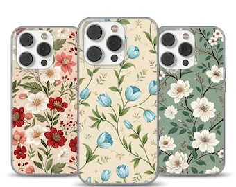 Pink Tulip Bloom Phone Case: Soft Gel iPhone, Samsung, Pixel Cover