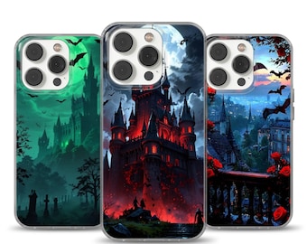 Fantasy Castle Phone Case: Wizard Gothic Design, iPhone & Samsung, Pixel