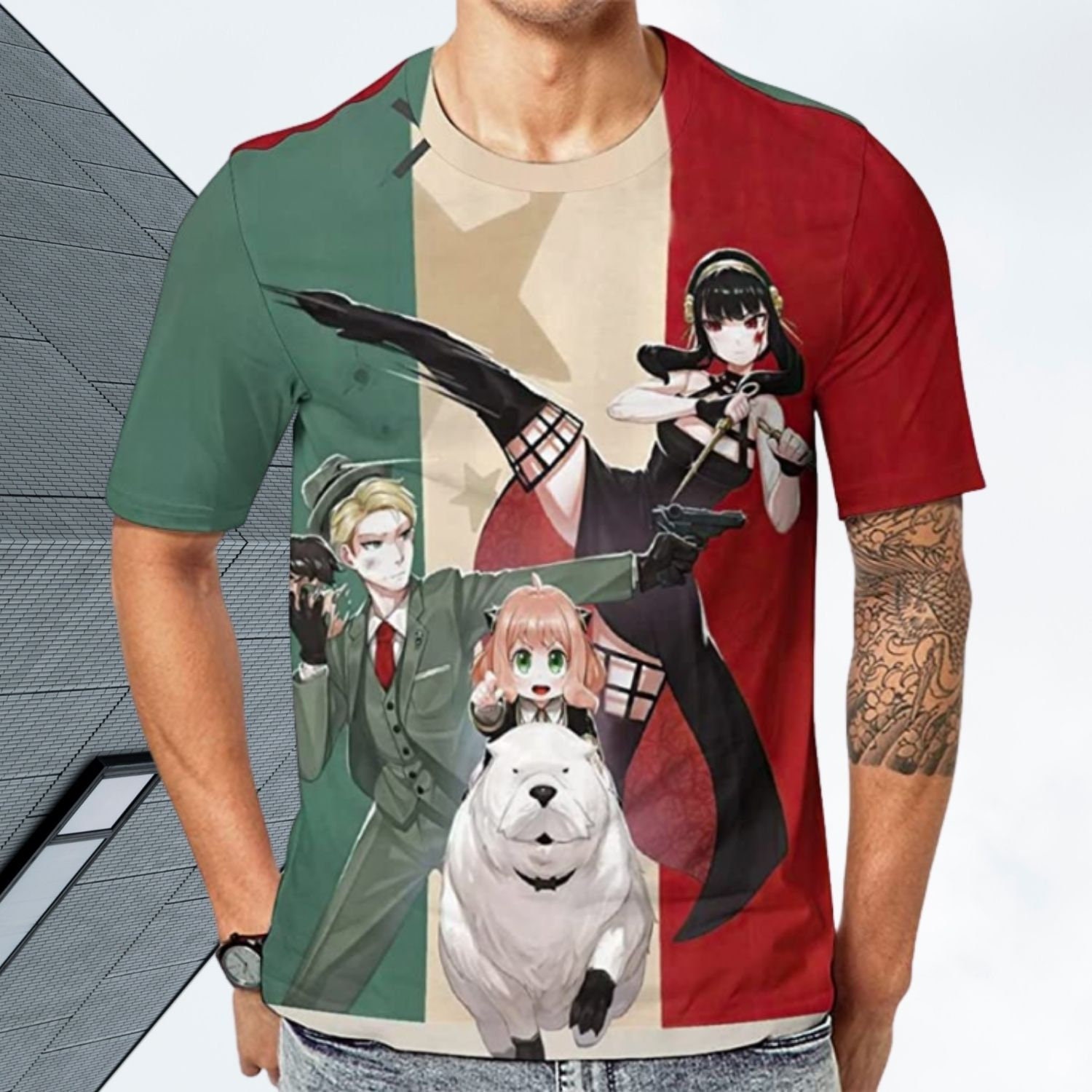 Discover Spy X Family Manga Anime 3D T-Shirt