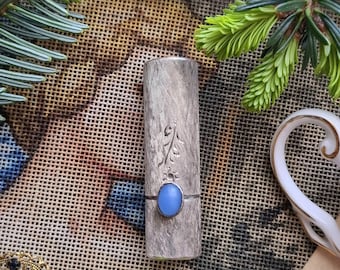 Estuche de pintalabios italiano plateado, soporte para pintalabios