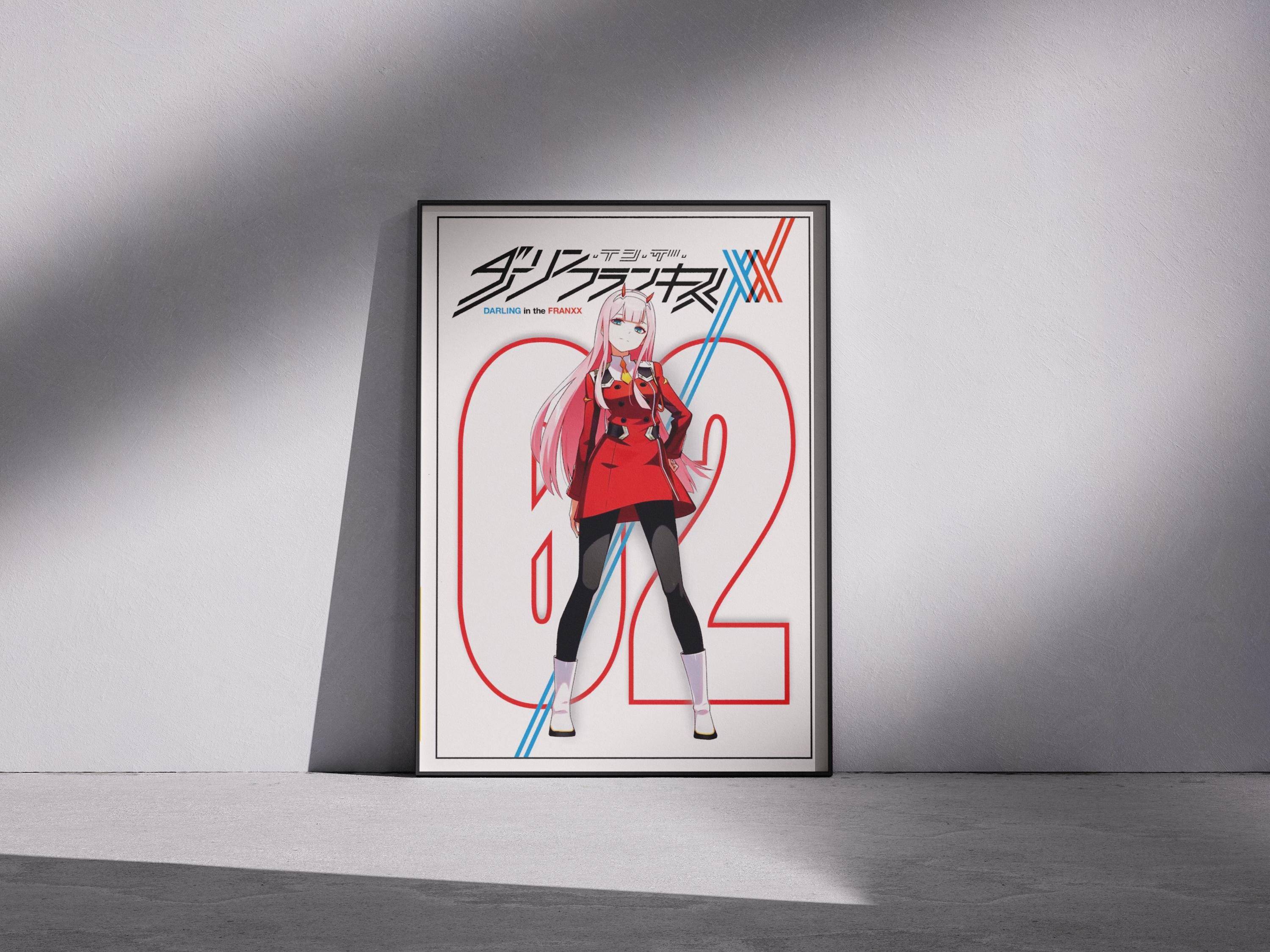 ポスター zero Zero Two Poster - Etsy