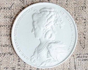 Grand Tour French Intaglio, Large Size, Marie Antoinette
