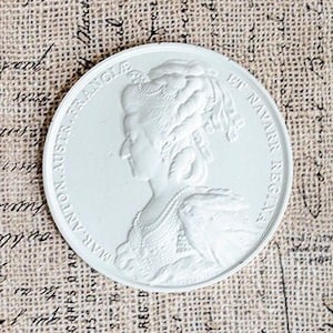 Grand Tour French Intaglio, Large Size, Marie Antoinette
