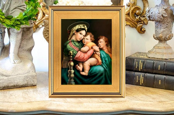 Raphael Madonna Of The Chair