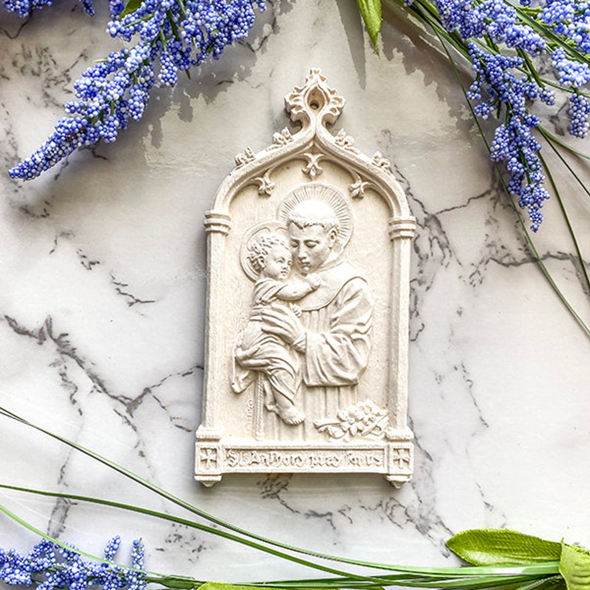 Saint Anthony Intaglio, Plaster Casting - Etsy