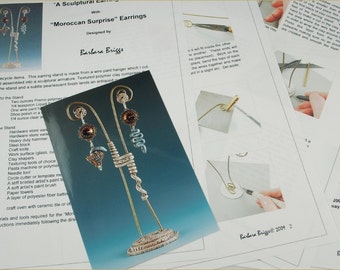 Tutorial for the "Sculptural Earring Stand"