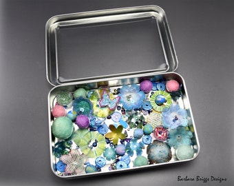 Creative Components Collection - Shrink Plastic, Polymer Clay, Felt Balls, Glass Beads