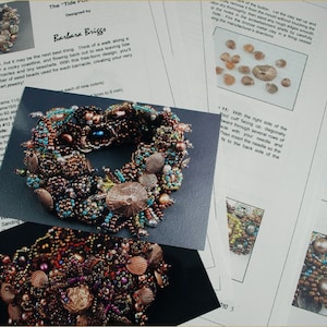 SALE! Tutorial  for the &quot;Tide Pool&quot; Cuff