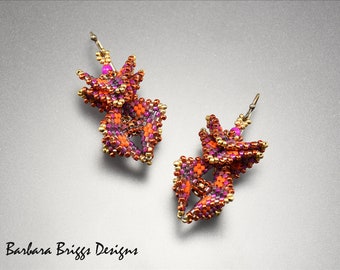 The "Fanciful Flight" Geometric Beaded Earrings Kit