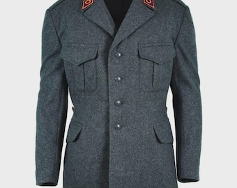 ヴィンテージ スウェーデン軍ウールコート | メンズ 1940年代