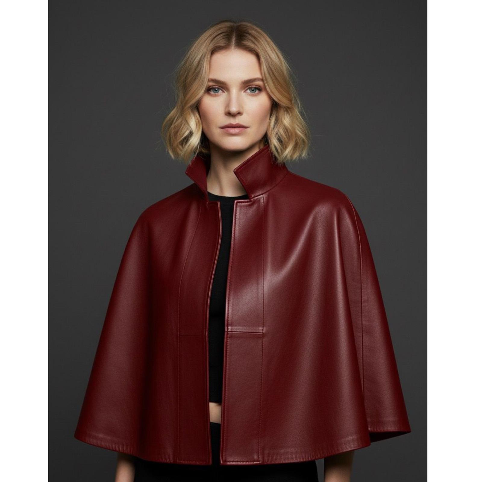 Leather poncho - Etsy 日本