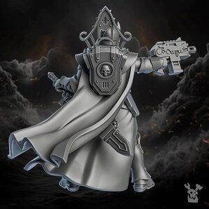 Order of Repentance | Sister of Great Guilt | 32mm scaled Daughter of Battle | 8K high detail battle nun for ttrpg from Dakka Dakka