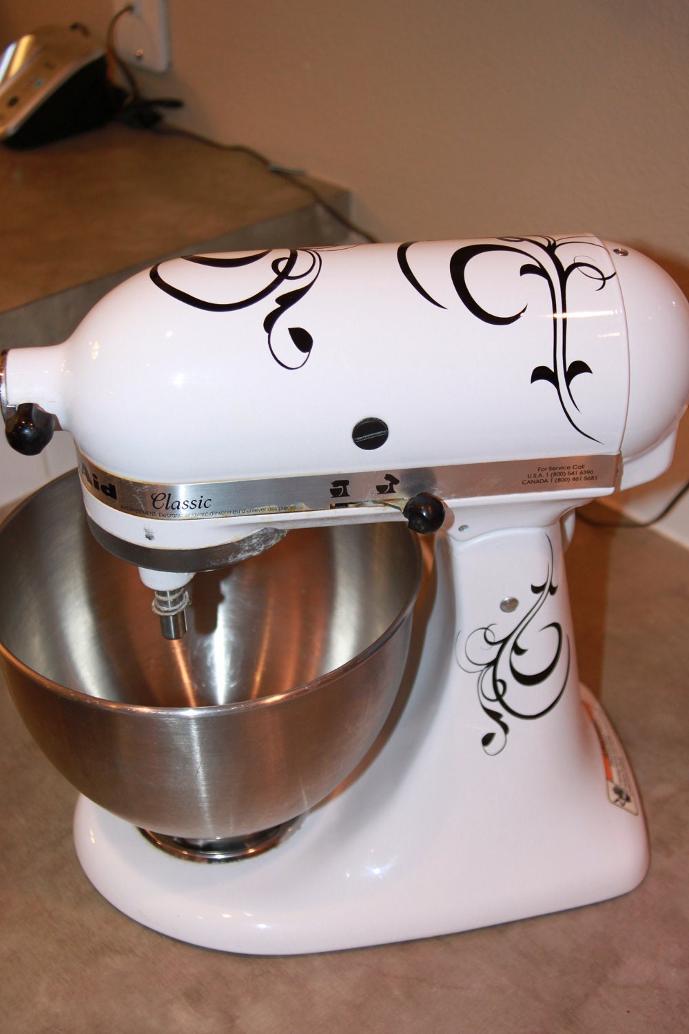 Vinyl Decals for your kitchenaid stand mixer appliance Etsy