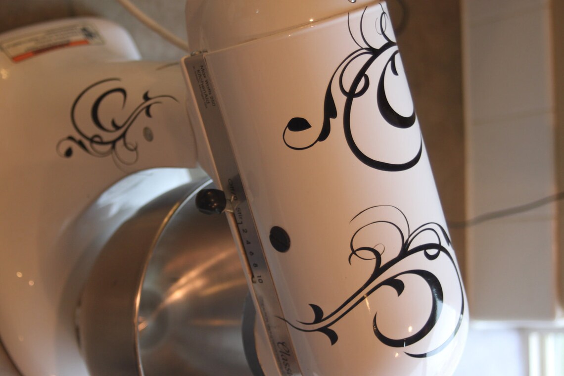 Vinyl Decals for Your Kitchenaid Stand Mixer Appliance Etsy