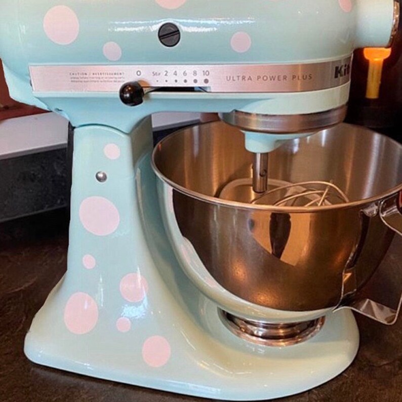 Polka Dots for Your KITCHENAID Stand Mixer Personalize Etsy