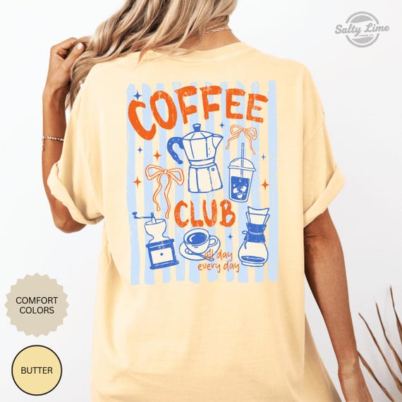 Coffee Club Shirt, Funny Coffee Lover Gift, Espresso Yourself Comfort Colors Tee