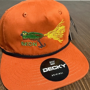 Boné Decky SnapBack, Adulto, Pesca, Plopper, Chapéu de Corda