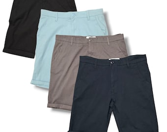 Men's Lightweight Chino Shorts, Casual Summer Style