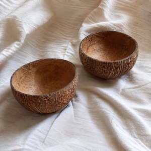 Coconut Shell Halves for Crafts, Natural Coconut Shell, DIY Craft Supply, Candle Making, Home Decor, Handpicked Kerala