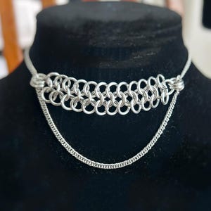 Chainmail Queens Collar Choker