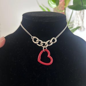 Steel Your Heart Choker Necklace