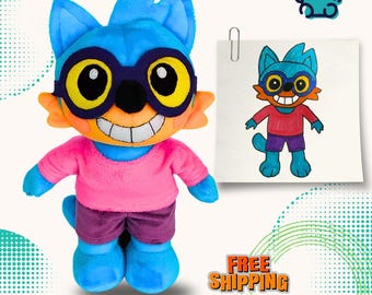 Custom Plush From Drawing, One Of A Kind Toy, Unique Custom Plushie, Best Birthday Gift For Kids or Anime Fans, Handmade Plush by Liderplush
