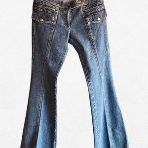 USA製 Vintage Yves Saint Laurent デニム スカート USA製 Vintage Yves Saint Laurent デニム スカート USA製