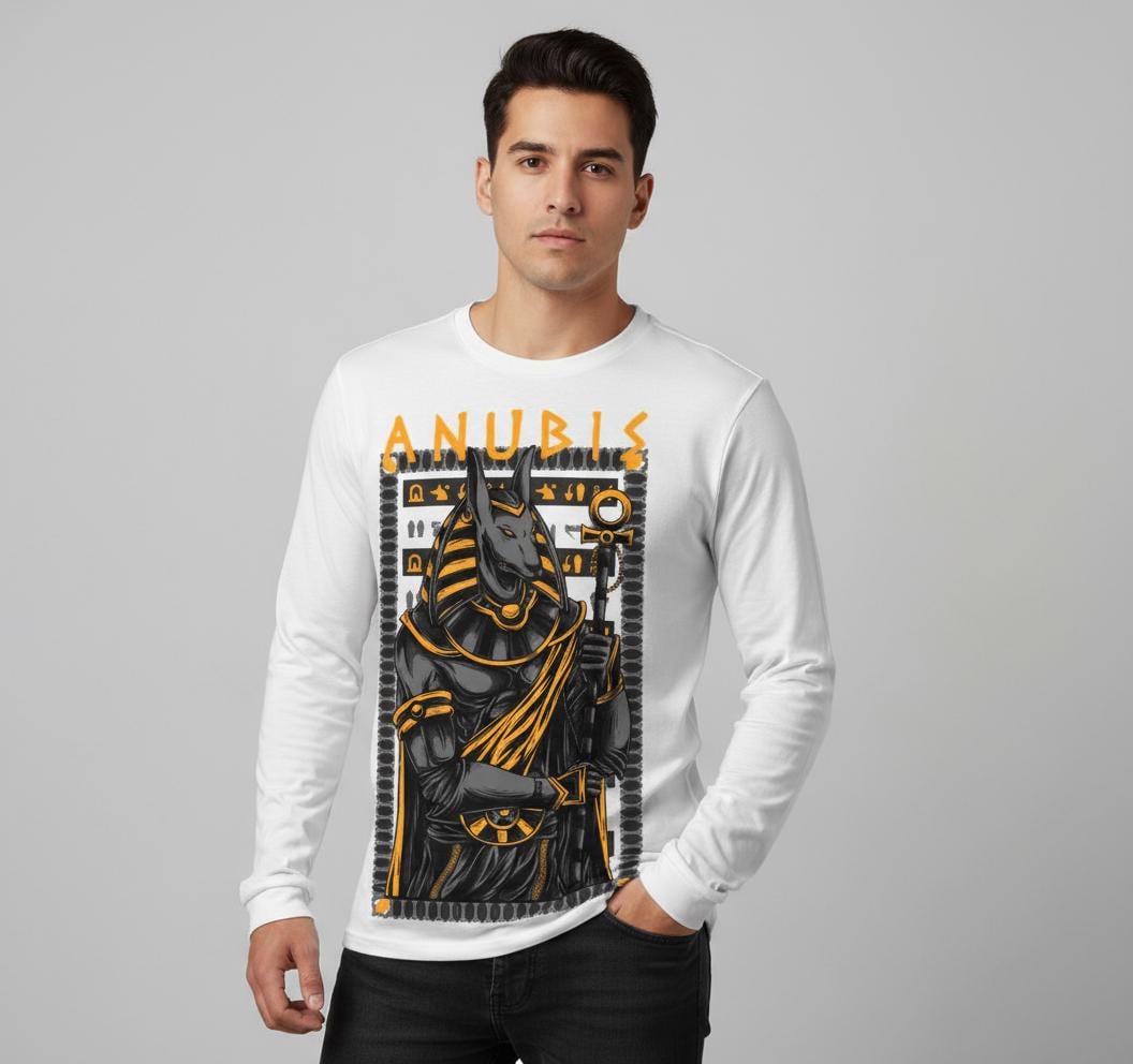 Long Sleeve T-shirt Mythological and Historical Streetwear Style