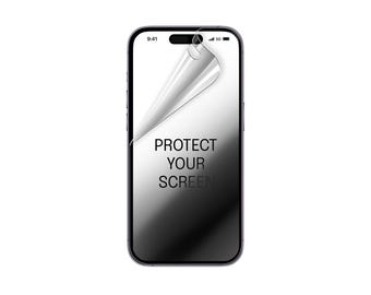 Protector de pantalla de privacidad para iPhone / Película TPU anti-espía, compatible con fundas