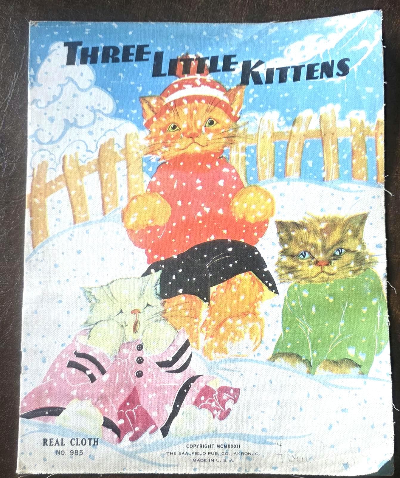 Three Kittens Vintage - Etsy