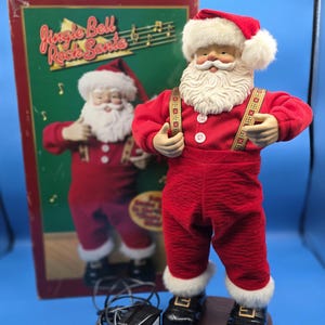 Jingle Bell Rock Dancing Santa - Etsy UK