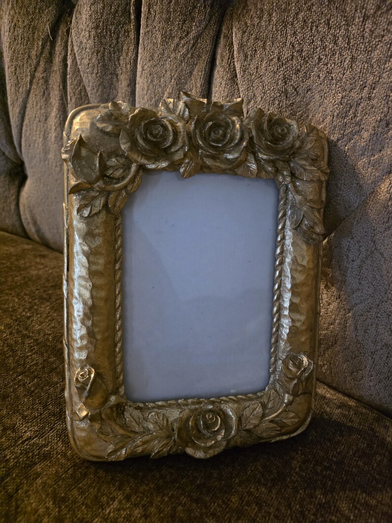Vintage Ornate Gold Floral Picture Frame – Roses Design - Etsy