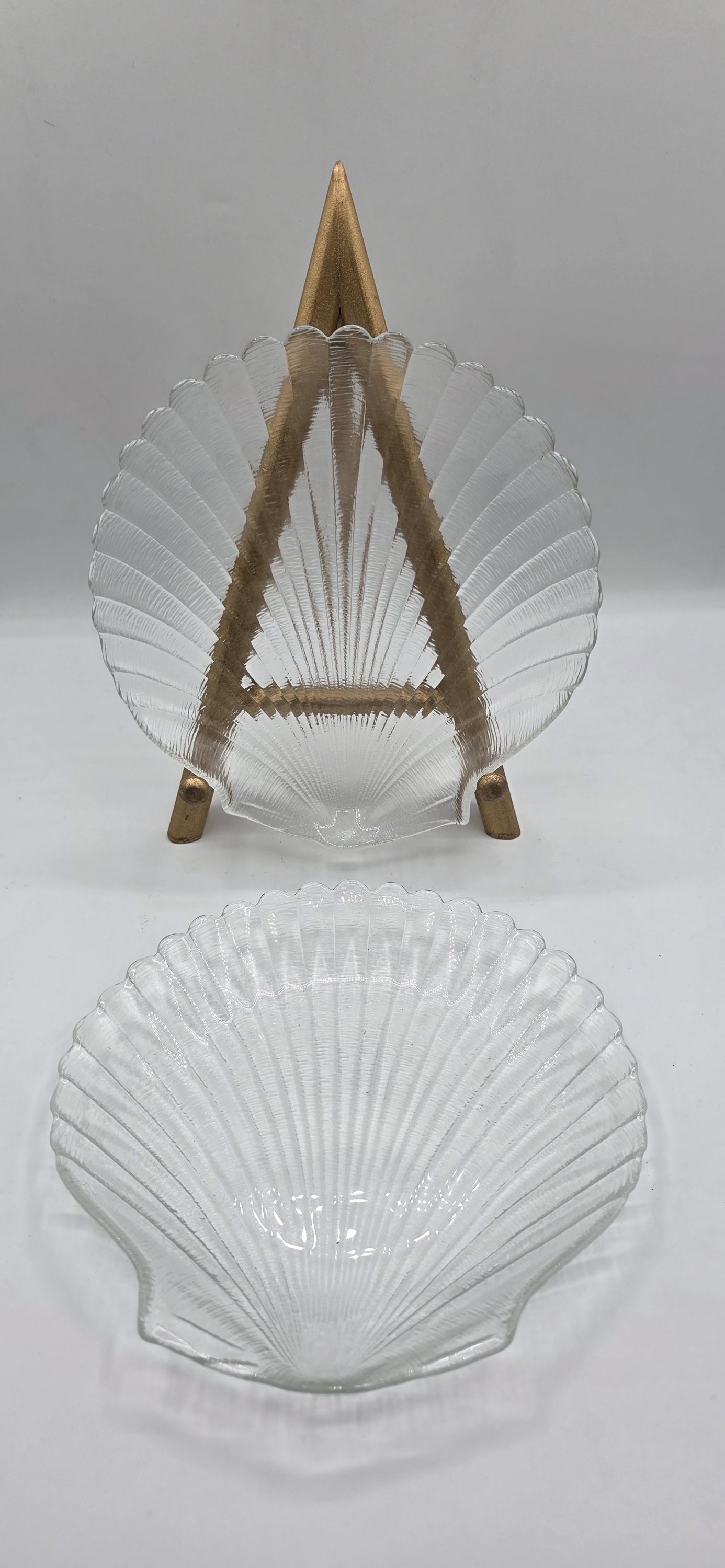 Arcoroc France Coquillage Sea Shell Shape 8