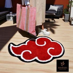 Tufted Rug | Cloud Rug | Rug for Bedroom | Rug for Living Room | Personalized Rug | Area Rug | Anime Carpet | Cute Aesthetic Home Decor