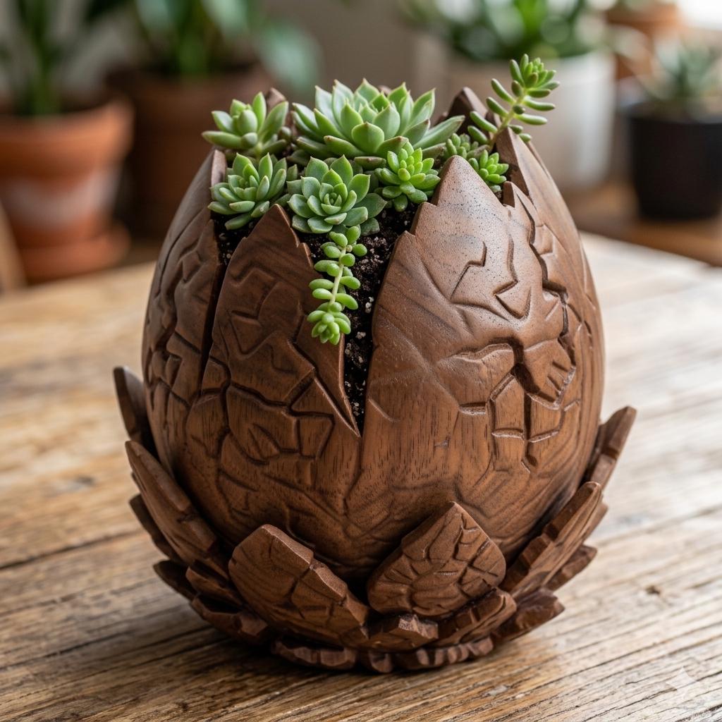 Dragon Egg Planter - Etsy