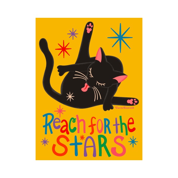 Cat Butt - Kitty Bum Magnet | Crazy Cat Lady Cat Theme Decor For Cat Mom | Humor Gag Gift for Animal Lovers | Cat Mom Funny Pun | Black Cat