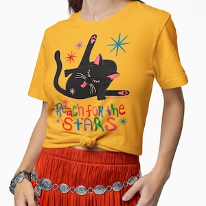 Lustiges Katzen T-Shirt: Verspieltes Katzen Humor Meme Tee