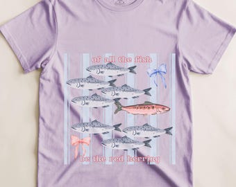 Red Herring Fish Tee — Be the One That Stands Out