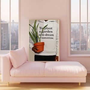 Zwarte man Art Print, mannelijke muurkunst, HypeBeast-muurkunst, groen plantkunst, zwarte jongen kunst, Afro-Amerikaanse kunst, zwarte kunst, wanddecoratie