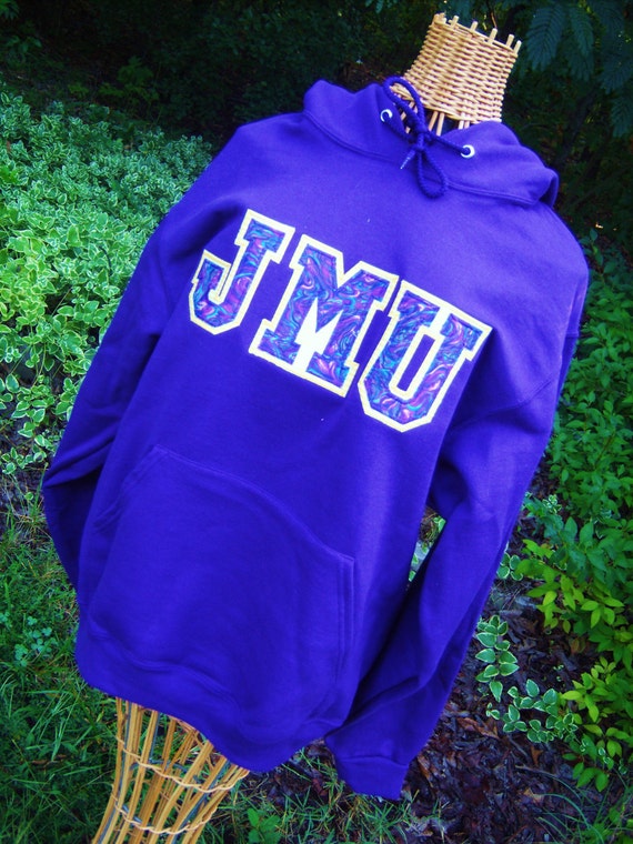 Custom Applique Hoodie your choice of letters and fabrics Etsy